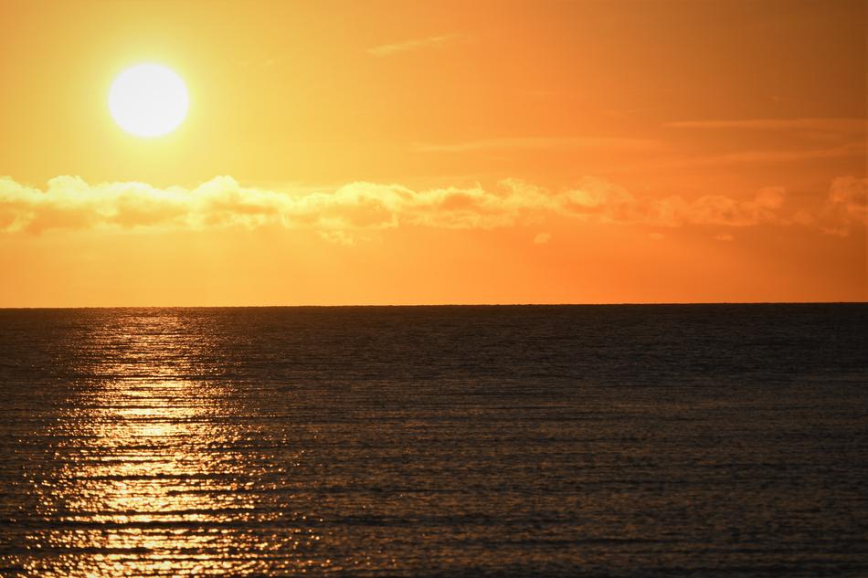 Sunset Himmel Mirroring view