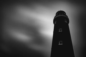 dark sky above the tower