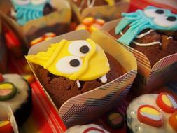funny colored cake