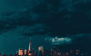Architecture Buildingcity dark sky
