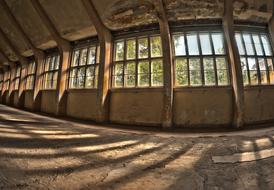 Abandoned Old Window building