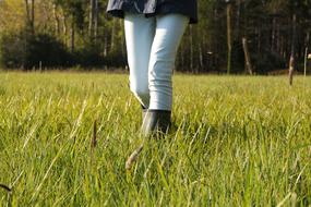 Meadow Spring Rubber Boots