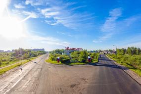 City road at daylight