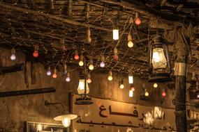 Bulb Lights on Roof