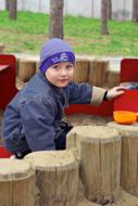 Boy Park play