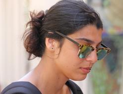 Girl Beautiful Portrait sunglasses