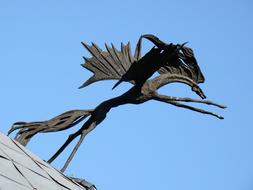 Sculpture The Horse Metal