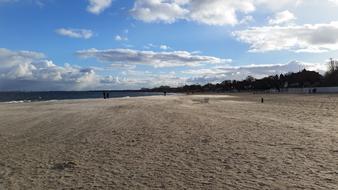Sea Sand shore view