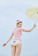 Sexy Girl with umbrella