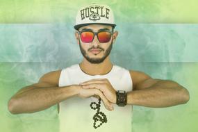 Cool Man Handsome portrait