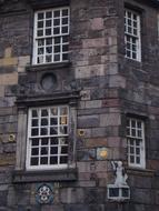 Architecture Window stone facade