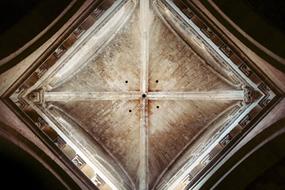 Architecture historic ceiling