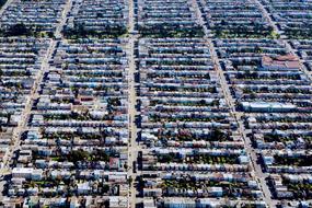 Aerial View Buildings