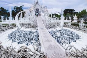 The White Temple in Thailand