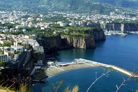 Italy Campania Cliff