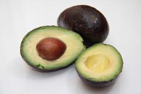fresh avacado sliced
