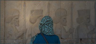 Iran Persepolis Woman Ancient