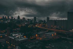 dark Architecture Buildings at night