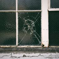 House Outside broken Window