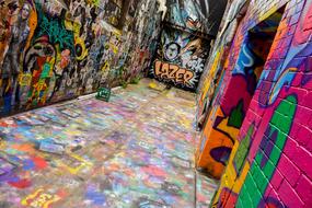 Mural Painting Wall alley