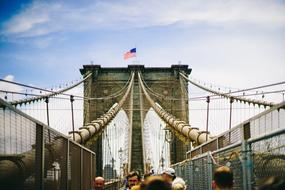 People Walking bridge