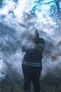 Girl Mountain smoke