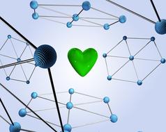 Green Heart Technology clipart