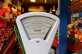 old scales on the market