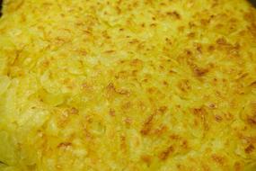 boiled yellow rice