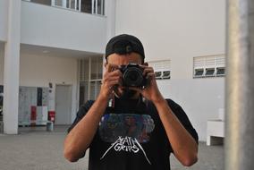 Photographer Man in tshirt