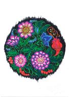 flowers mandala pattern