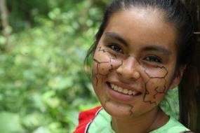 Girl Amazonia face