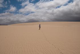 Sultriness Desert at Summer