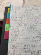 research in a notebook