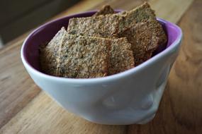 freshly baked sesame seeds