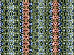 green graphics pattern