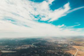 Blue Sky Clouds view