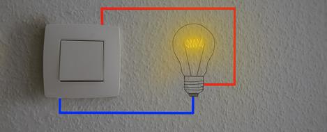 electrical circuit as background
