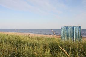 photo of Beach Chairs by Sea