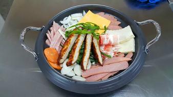 chinese meat dish is delicious