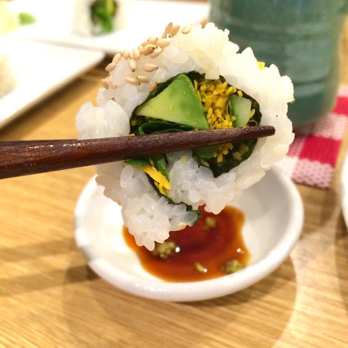 rice rolls with sauce