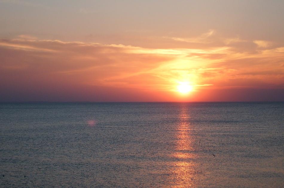 Evening over The Baltic sea