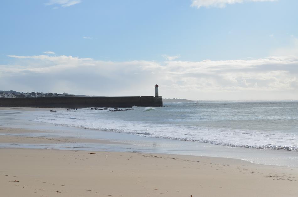 Lighthouse by Ocean Audierne