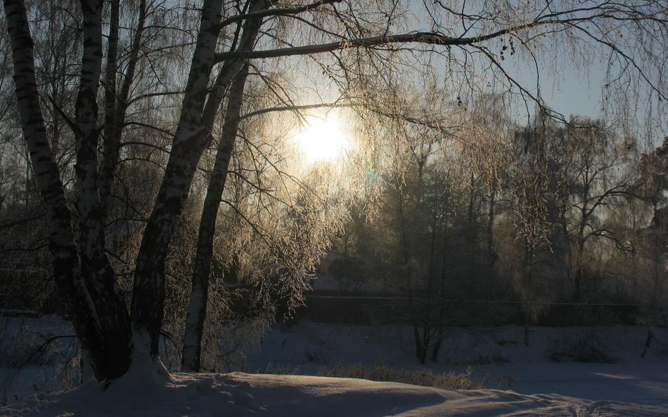 Winter Snow Sun