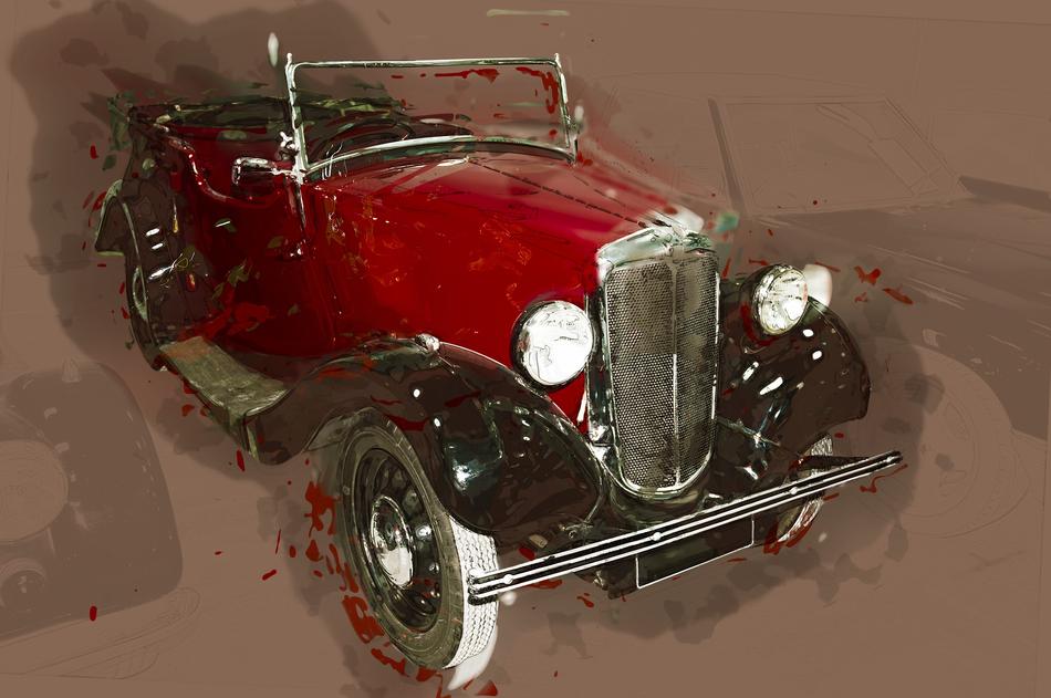Car Drawing Vehicle