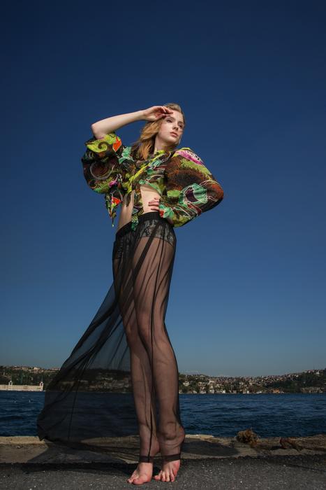 Beautiful Fashion Woman in dress