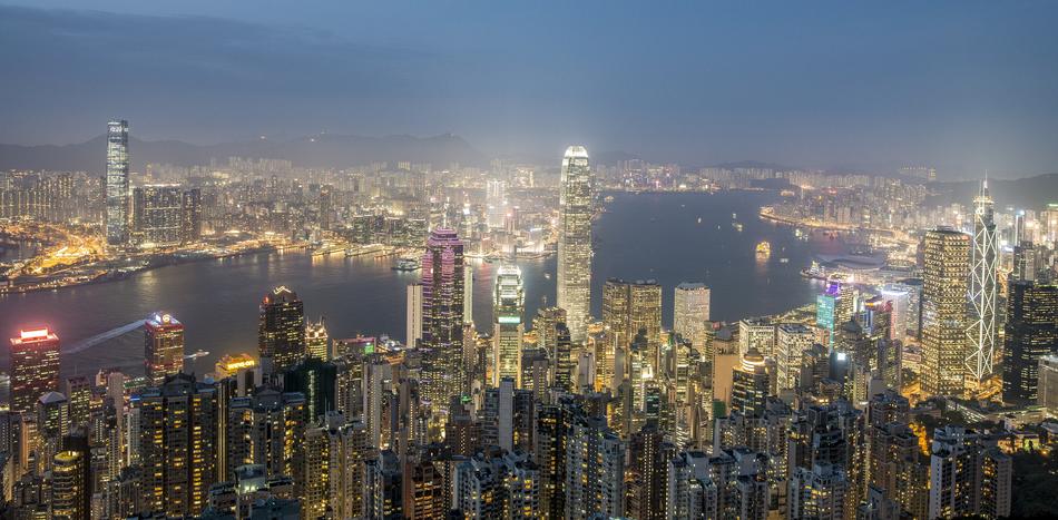 Hong Kong Evening City