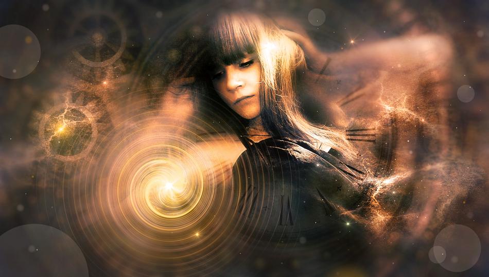 Fantasy Girl Light drawing