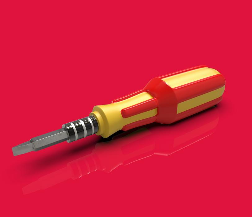 Flat Screwdriver Metal