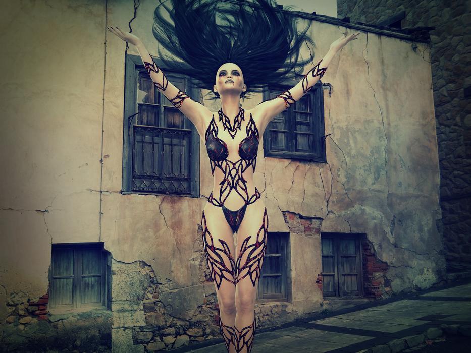 Street Woman Fantasy
